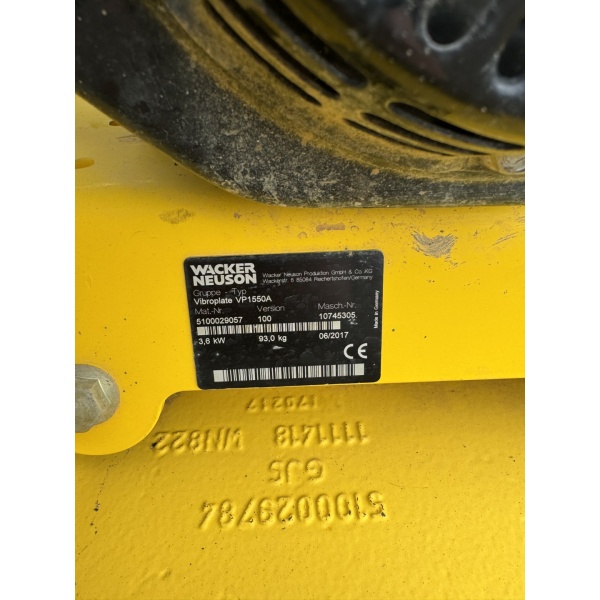 Pladevibrator 93 kg. - Billede 3