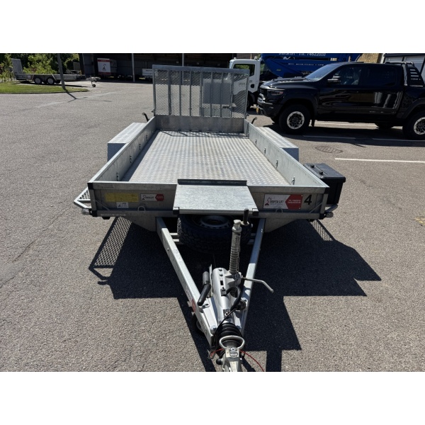 Maskintrailer - 3 aksler - Billede 3