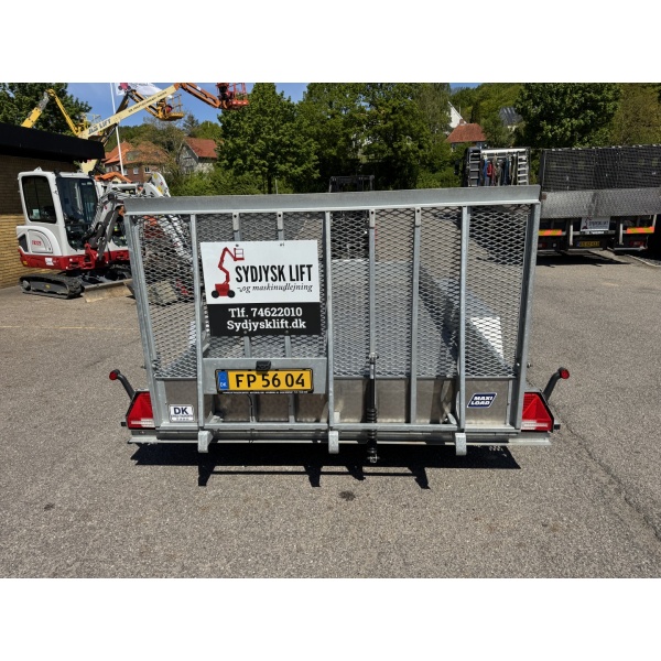 Maskintrailer - 3 aksler - Billede 4