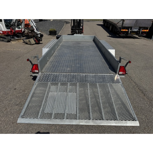 Maskintrailer - 3 aksler - Billede 5