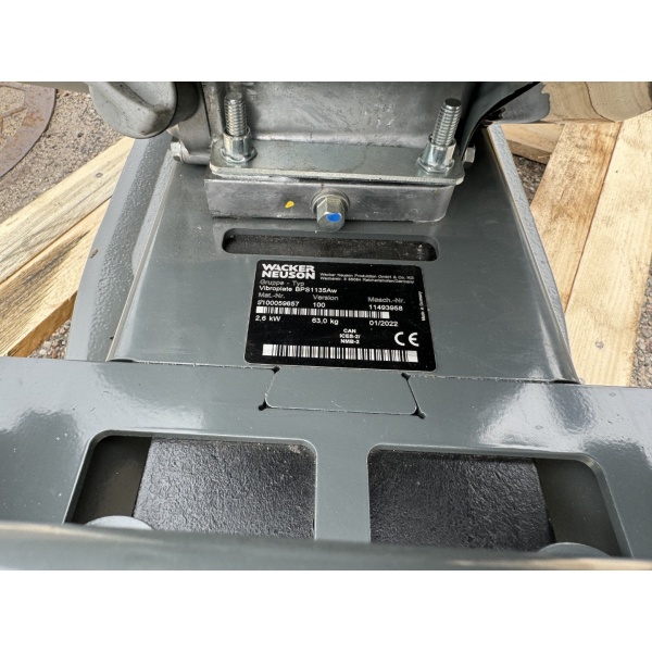 Pladevibrator 63 kg. - Billede 4