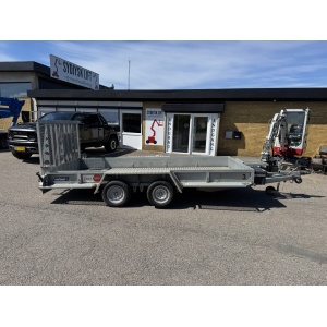 Maskintrailer - Stor 2 aksler