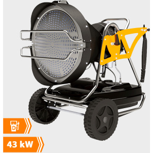 Infrarød varmekanon 43 KW