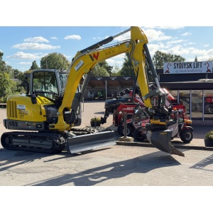 6,5 Tons Gravemaskine m/Rotortilt